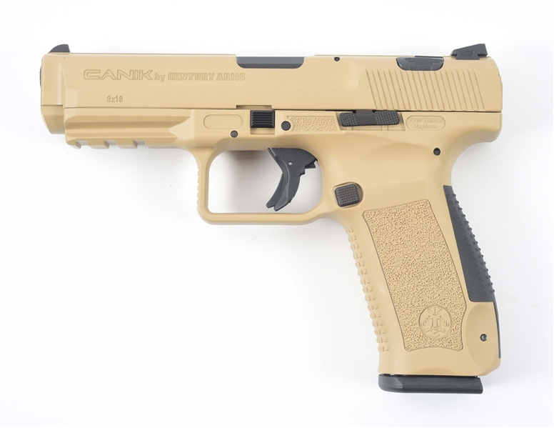 (M) CANIK TP9SA SEMI-AUTOMATIC PISTOL WITH FACTORY BOX AND EXTRA MAGAZINES.