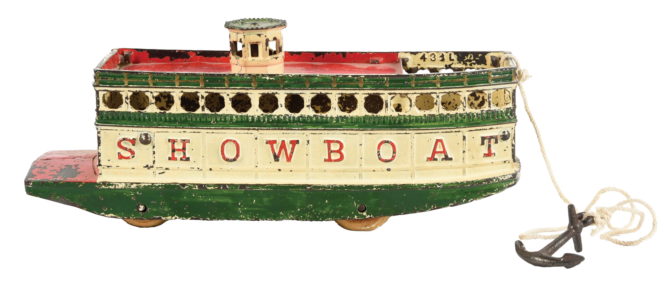 SHOWBOAT PULL TOY.