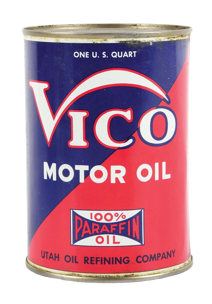 VICO MOTOR OIL ONE QUART CAN.