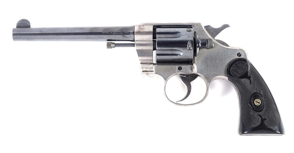 (C) FACTORY PROTOTYPE COLT ARMY SPECIAL DOUBLE ACTION REVOLVER.