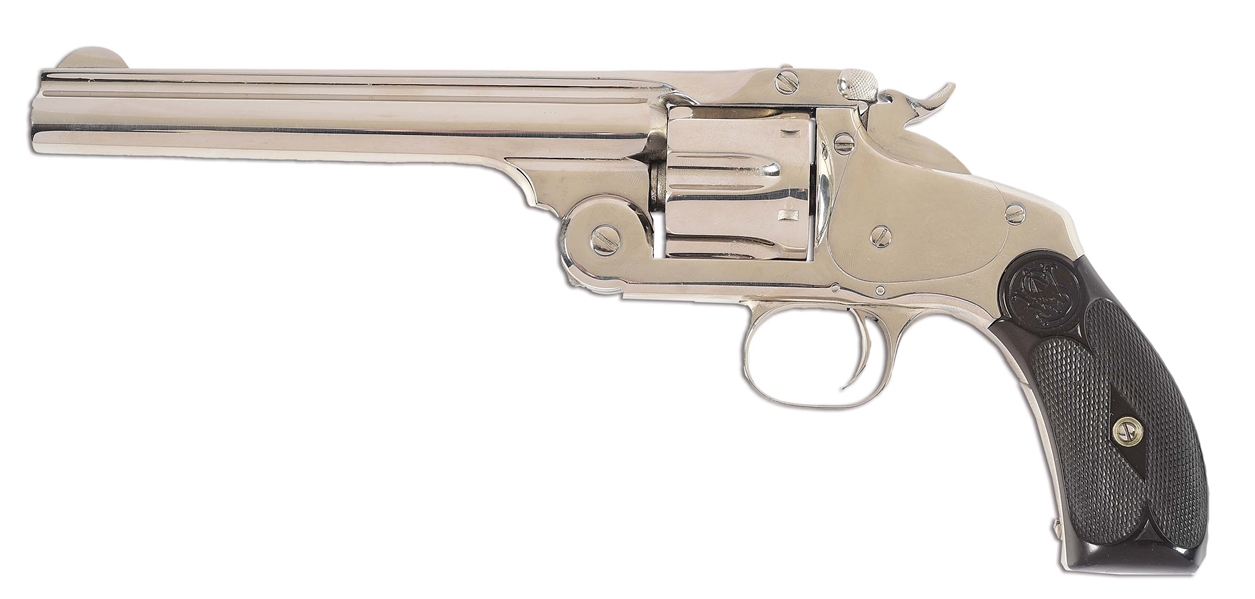 (A) RESTORED SMITH & WESSON NEW MODEL NUMBER 3 REVOLVER.