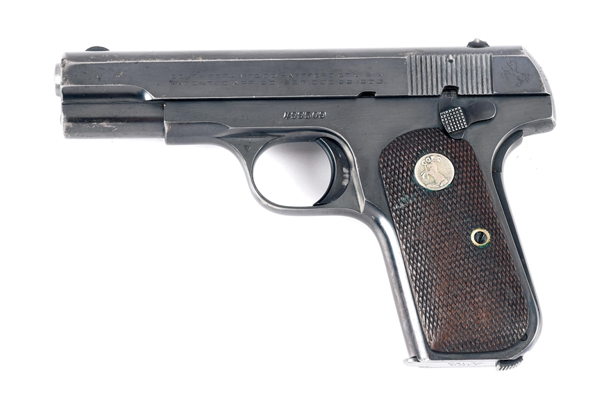 (C) COLT MODEL 1903 SEMI-AUTOMATIC PISTOL.