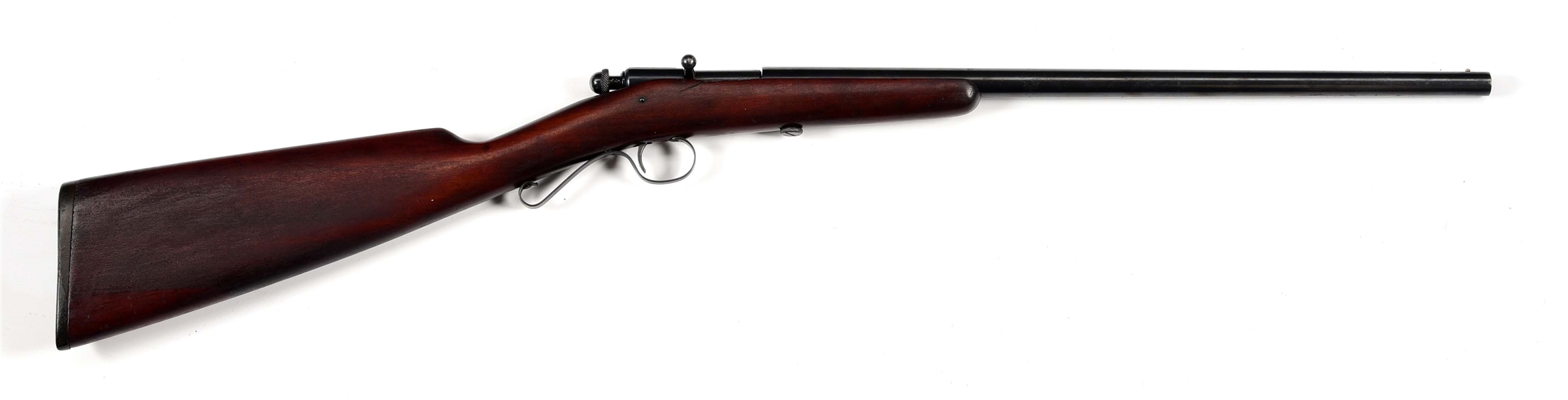(C) WINCHESTER MODEL 36 "GARDEN GUN" 9MM BOLT ACTION SHOTGUN WITH VINTAGE AMMUNITION.