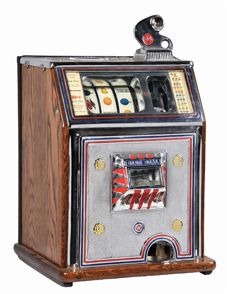 5¢ WATLING BLUE SEAL SLOT MACHINE.