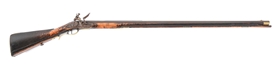 (A) CONTEMPORARY COPY OF AN EARLY WILLIAM ANTES RIFLE BY KEN GEHAYGEN AND IAN PRATT.