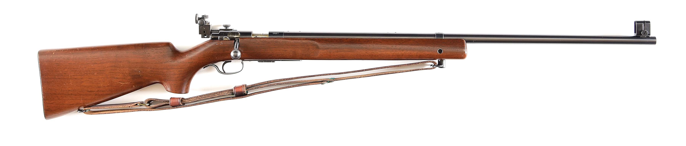 (C) WINCHESTER MODEL 75 BOLT ACTION TARGET RIFLE.