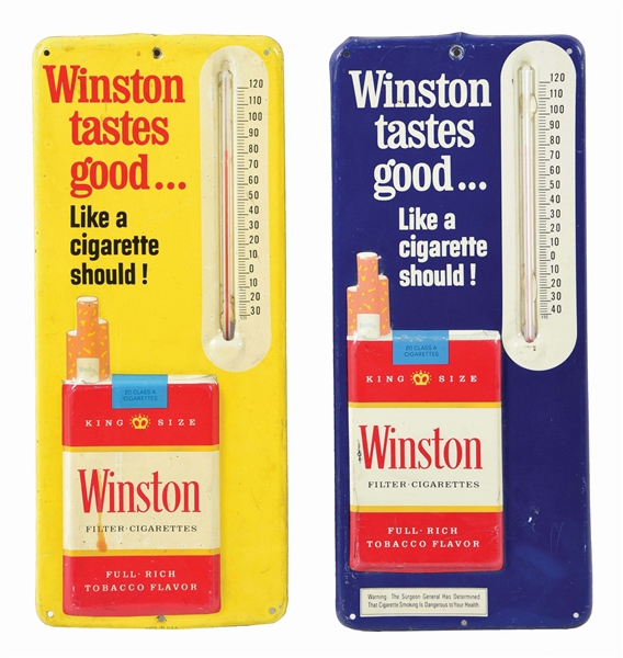 LOT OF 2: WINSTON THERMOMETERS.
