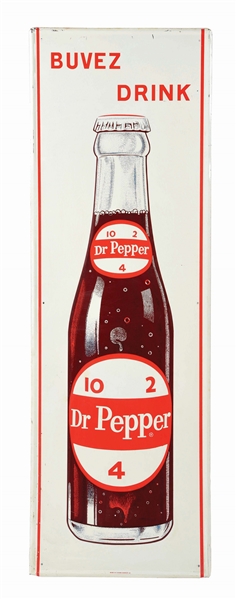 FRENCH DR. PEPPER TALL SIGN.