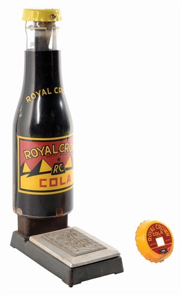 LOT OF 2: ABSOLUTELY TREMENDOUS ROYAL CROWN COLA SCALE.