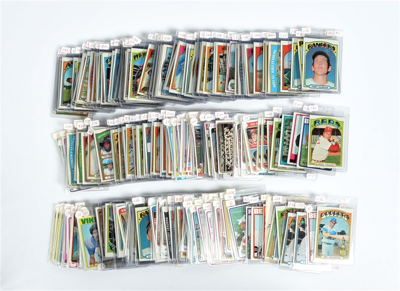 SHOEBOX LOT OF VARIOUS 1970S, 80S, 90S, AND MORE CONTEMPORARY BASEBALL, BASKETBALL, FOOTBALL, AND OTHER SPORTS CARDS.