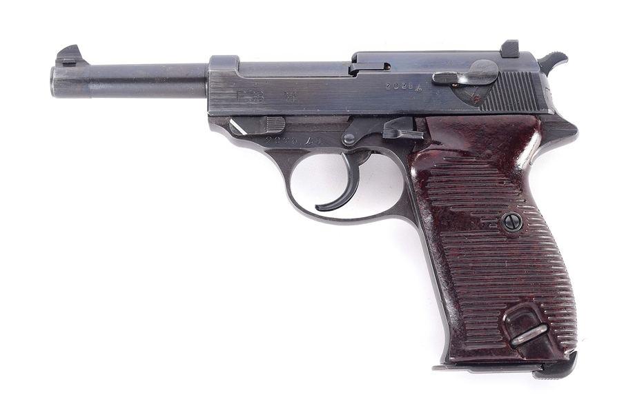 (C) MAUSER P-38 SEMI-AUTOMATIC PISTOL.