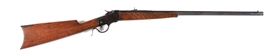 (A) WINCHESTER 1885 LOW-WALL SINGLE SHOT RIFLE.