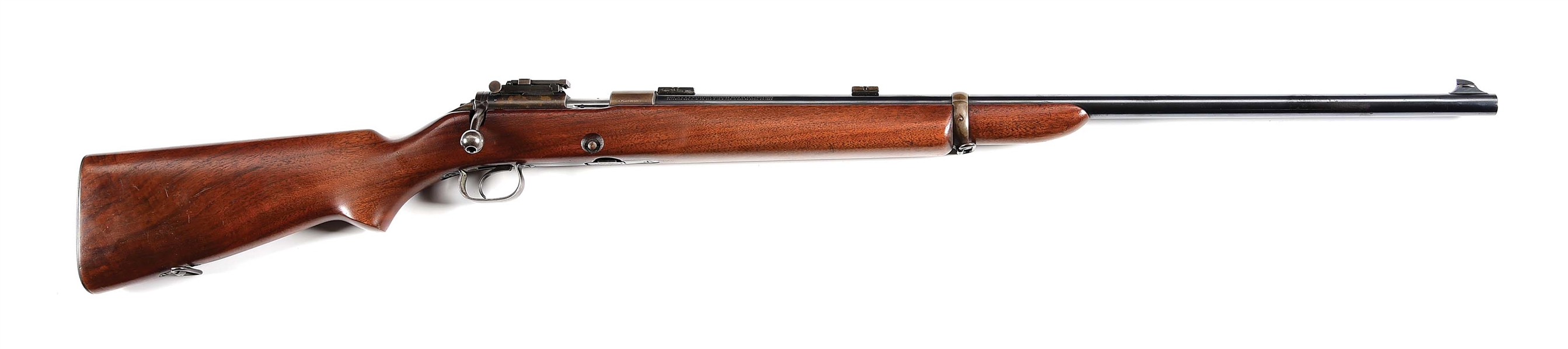 (C) WINCHESTER MODEL 52 BOLT ACTION RIFLE.