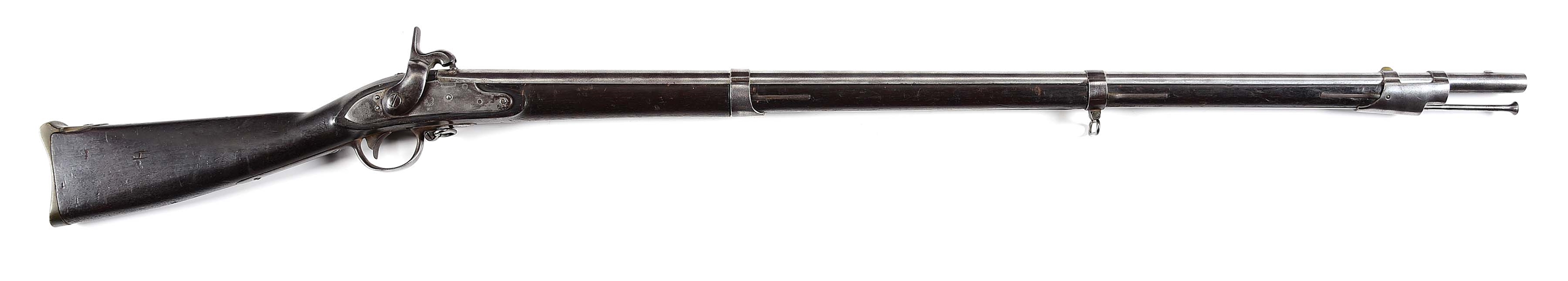(A) MASSACHUSETTS MILITIA MARKED SPRINGFIELD M1816 SO-CALLED "SEA FENCIBLES" PERCUSSION MUSKET.