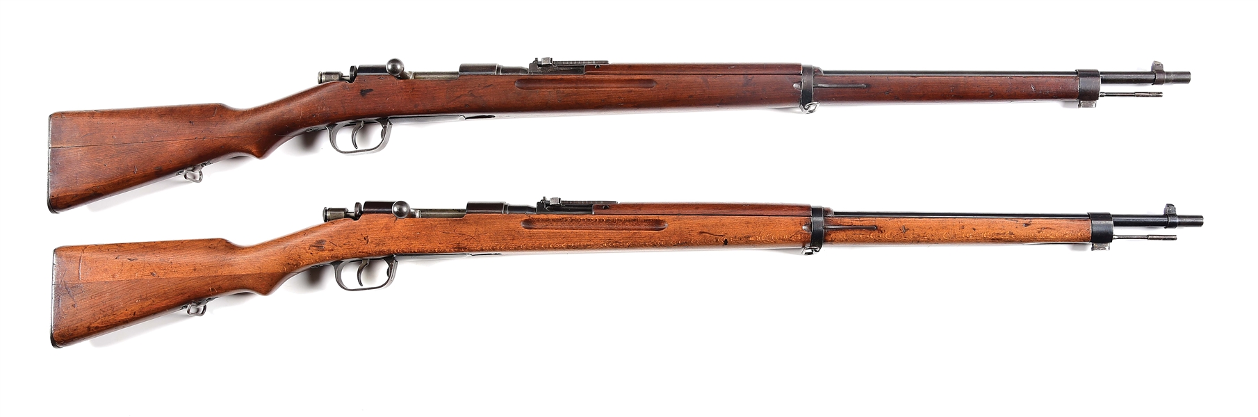 (C) LOT OF 2: IMPERIAL JAPANESE NAVY TYPE I BOLT ACTION RIFLES.