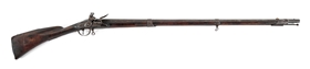 (A) NEW ENGLAND ALTERED FRENCH MODEL 1766/68 CHARLEVILLE FLINTLOCK MUSKET.