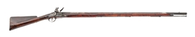 (A) FLINTLOCK MILITIA MUSKET WITH NEW HAMPSHIRE MARKED BARREL.