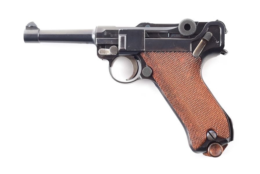 (C) DWM MODEL 1920 COMMERCIAL LUGER SEMI-AUTOMATIC PISTOL.