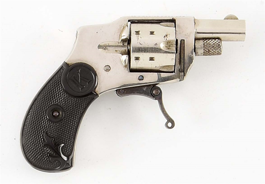 (C) COLUMBIAN FIREARMS MANUFACTURING CO. BABY HAMMERLESS REVOLVER.