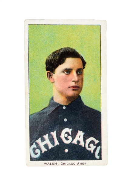SCARCE T-206 HALL OF FAMER ED WALSH PIEDMONT TOBACCO CARD.