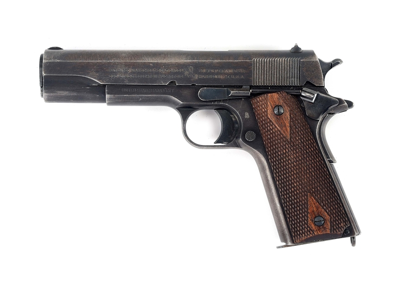 (C) U.S. PROPERTY MARKED COLT MODEL 1911 SEMI-AUTOMATIC PISTOL (1918).