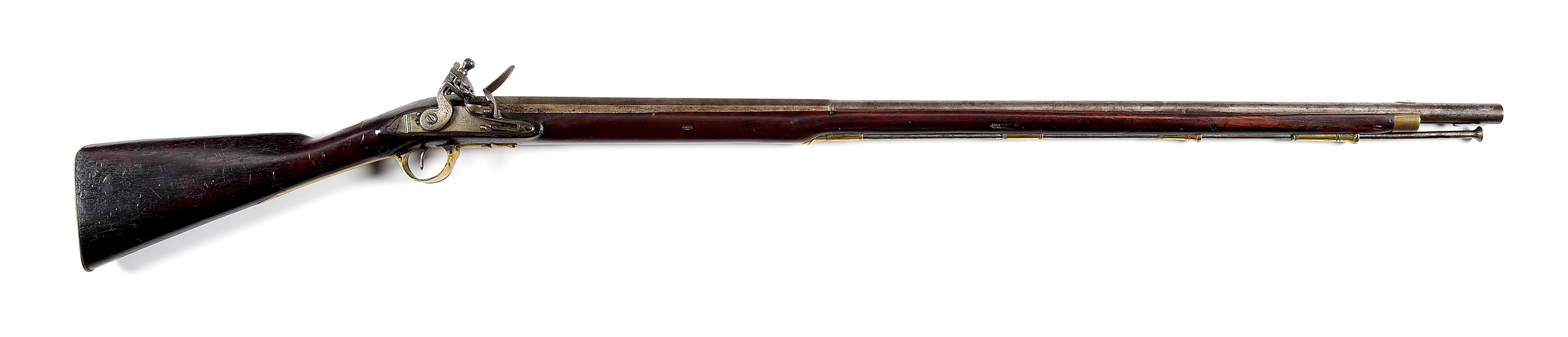 (A) DOCUMENTED WAR OF 1812 PERIOD FLINTLOCK FUSIL MARKED ROBERT HODGSON AND THOMPSON ON LOCK.