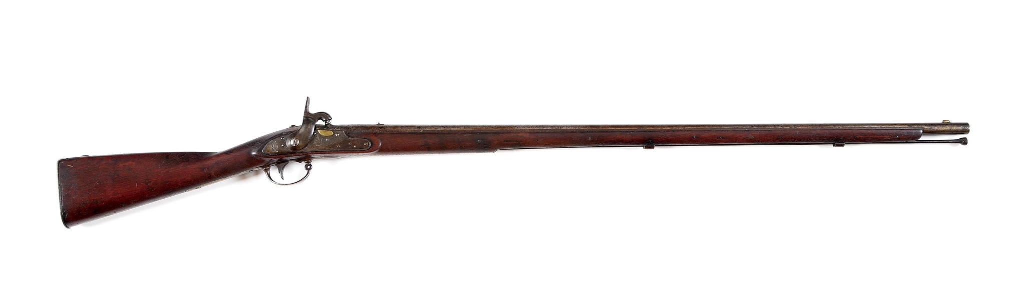(A) IDENTIFIED ALTERED MODEL 1816 MUSKET BY JOHNSON OF BENJAMIN FLEAGLE.