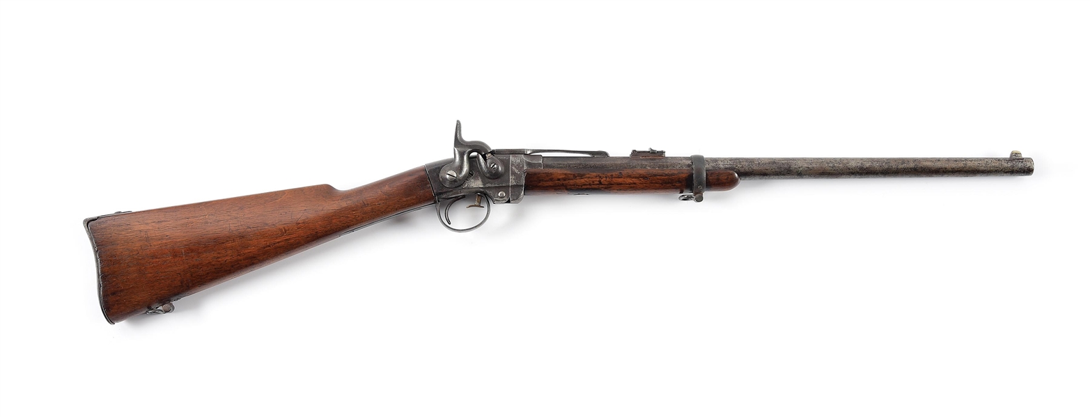 (A) MASSACHUSETTS ARMS SMITH CARBINE WITH PHOTO.