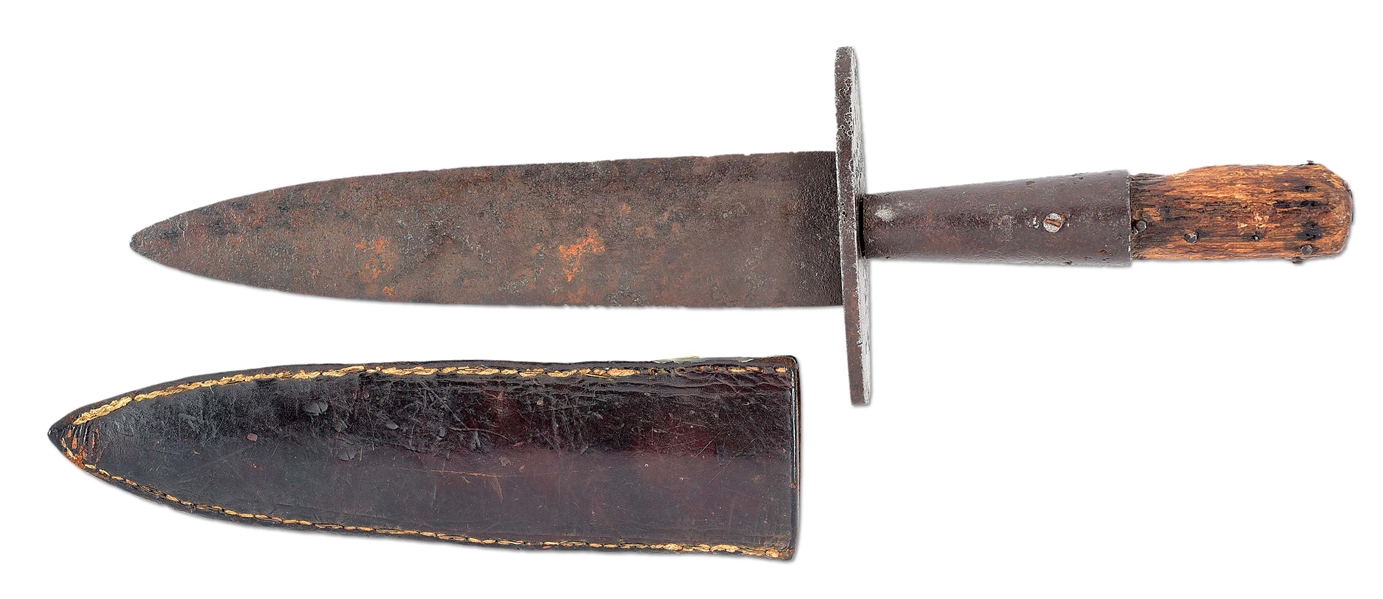 JOHN BROWN PIKE CONVERTED INTO A BOWIE KNIFE.