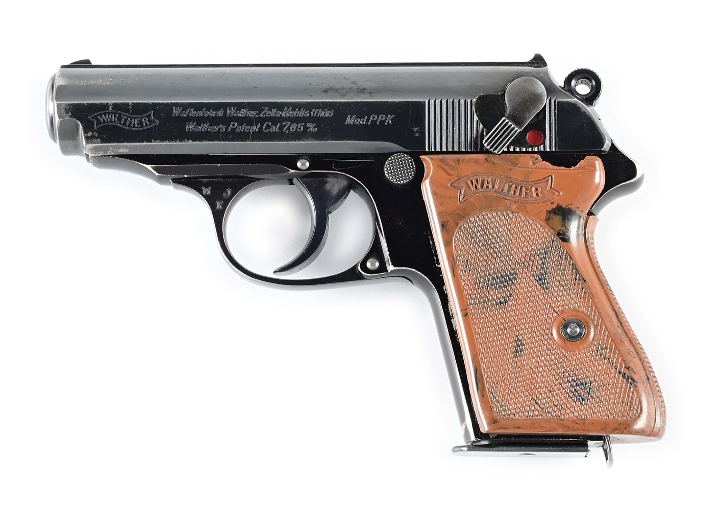 (C) RARE, EARLY PRODUCTION, WALTHER DURAL FRAME PPK SEMI-AUTOMATIC PISTOL.