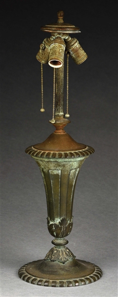 EARLY 20TH CENTURY LAMP BASE.