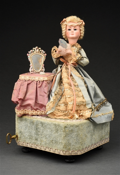 FRENCH MUSICAL AUTOMATON WITH 4 MOVEMENTS "VIVIENNE".