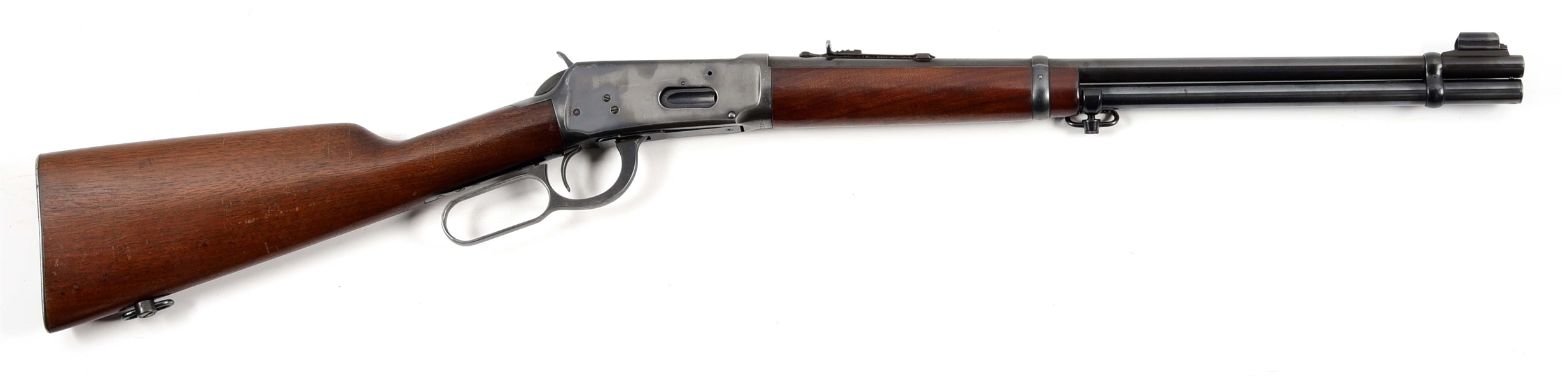 (C) WINCHESTER MODEL 94 LEVER ACTION CARBINE.