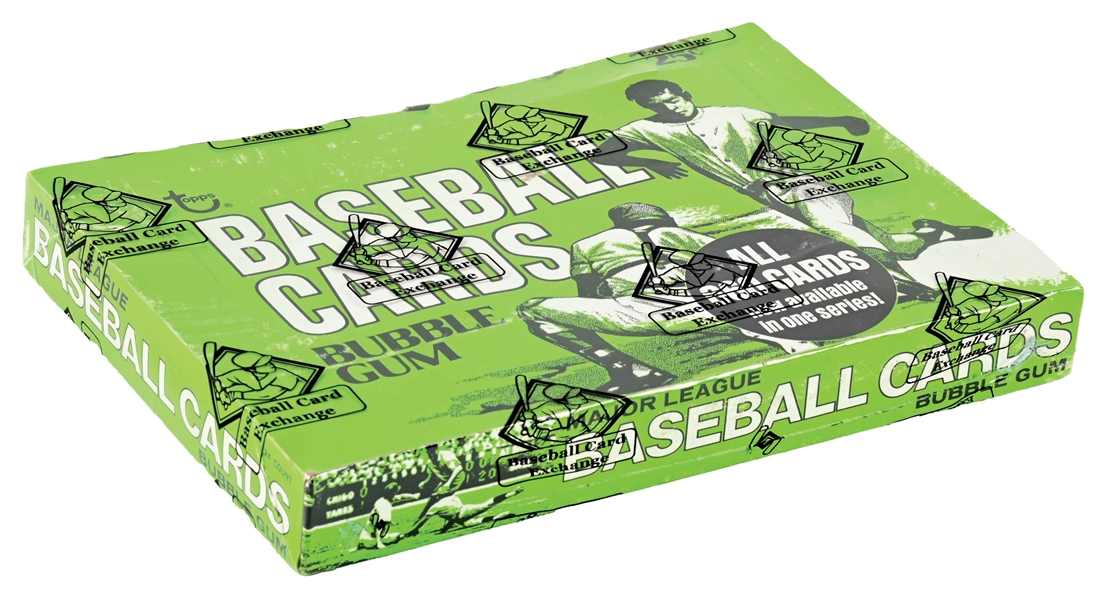 1975 TOPPS BASEBALL CELLO BOX - 24 PACKS (BBCE).