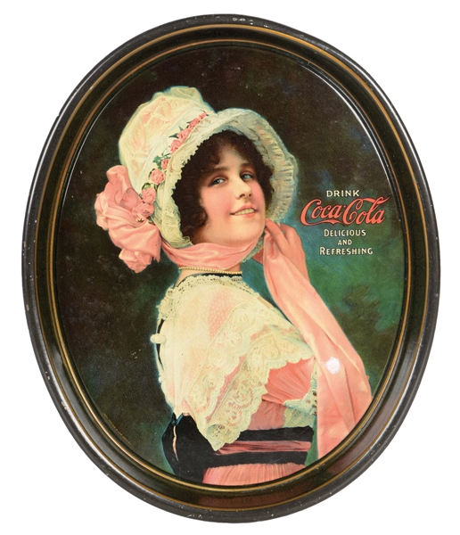 1914 COCA-COLA TRAY.