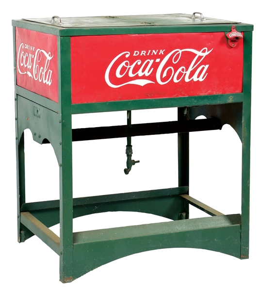 DOUBLE-SIDED DRINK COCA-COLA EARLY COOLER. 