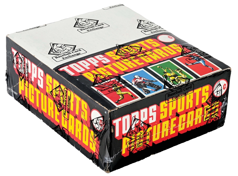 1983 TOPPS FOOTBALL RACK PACK BOX - 24 PACKS (BBCE).