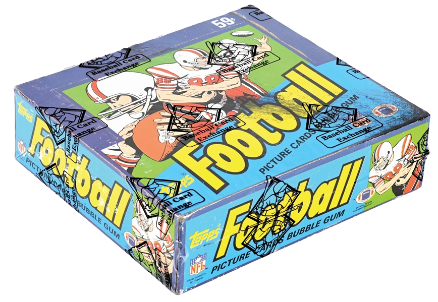 1984 TOPPS FOOTBALL CELLO BOX - 24 PACKS (BBCE).