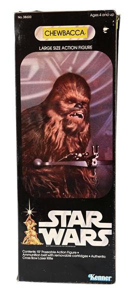 KENNER STAR WARS CHEWBACCA LARGE SIZE ACTION FIGURE.