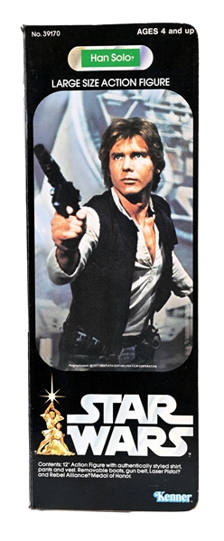 KENNER STAR WARS HAN SOLO LARGE SIZE ACTION FIGURE.
