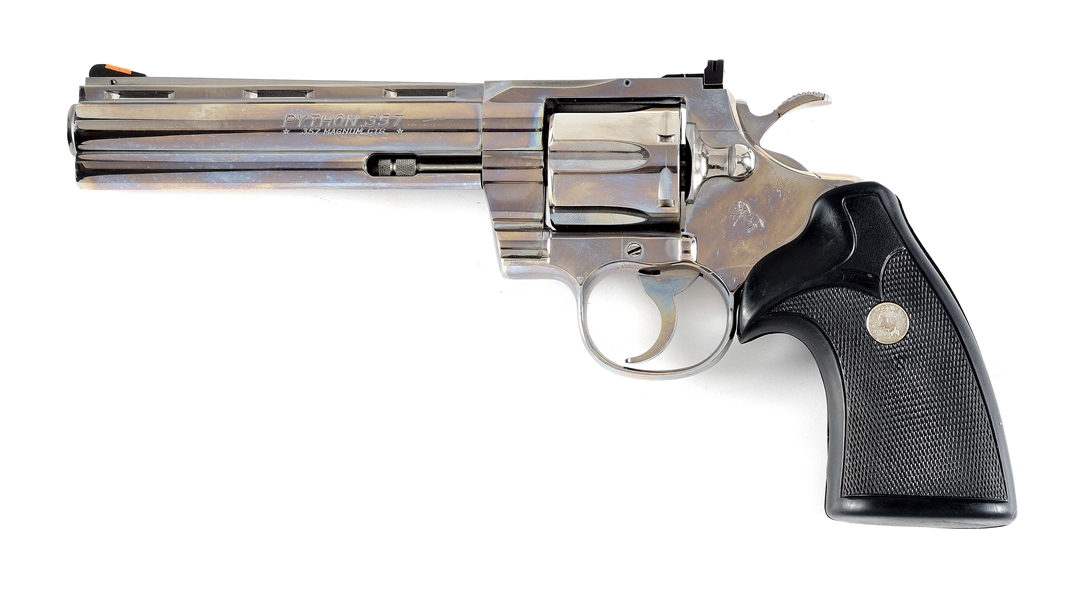 (M) COLT PYTHON DOUBLE ACTION REVOLVER IN FACTORY BOX.