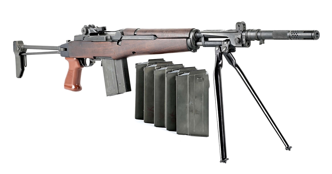 (N) SPRINGFIELD ARMORY IMPORTED BERETTA BM59 MACHINE GUN (FULLY TRANSFERABLE).