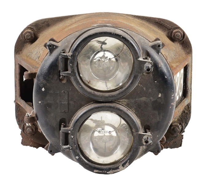 LOCOMOTIVE HEADLIGHT.