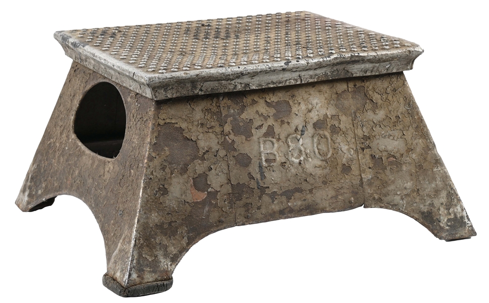 Lot Detail - PASSENGER CAR STEP BOX.