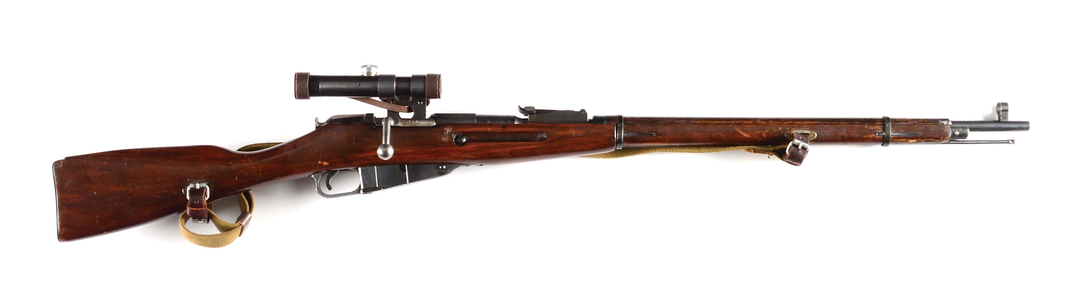 (C) RUSSIAN PRE-WAR TULA "1931" DATE M91/30 PU BOLT ACTION RIFLE.