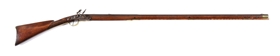 (A) FLINTLOCK KENTUCKY BUCK AND BALL RIFLE ATTRIBUTED TO MELCHIOR FORDNEY.