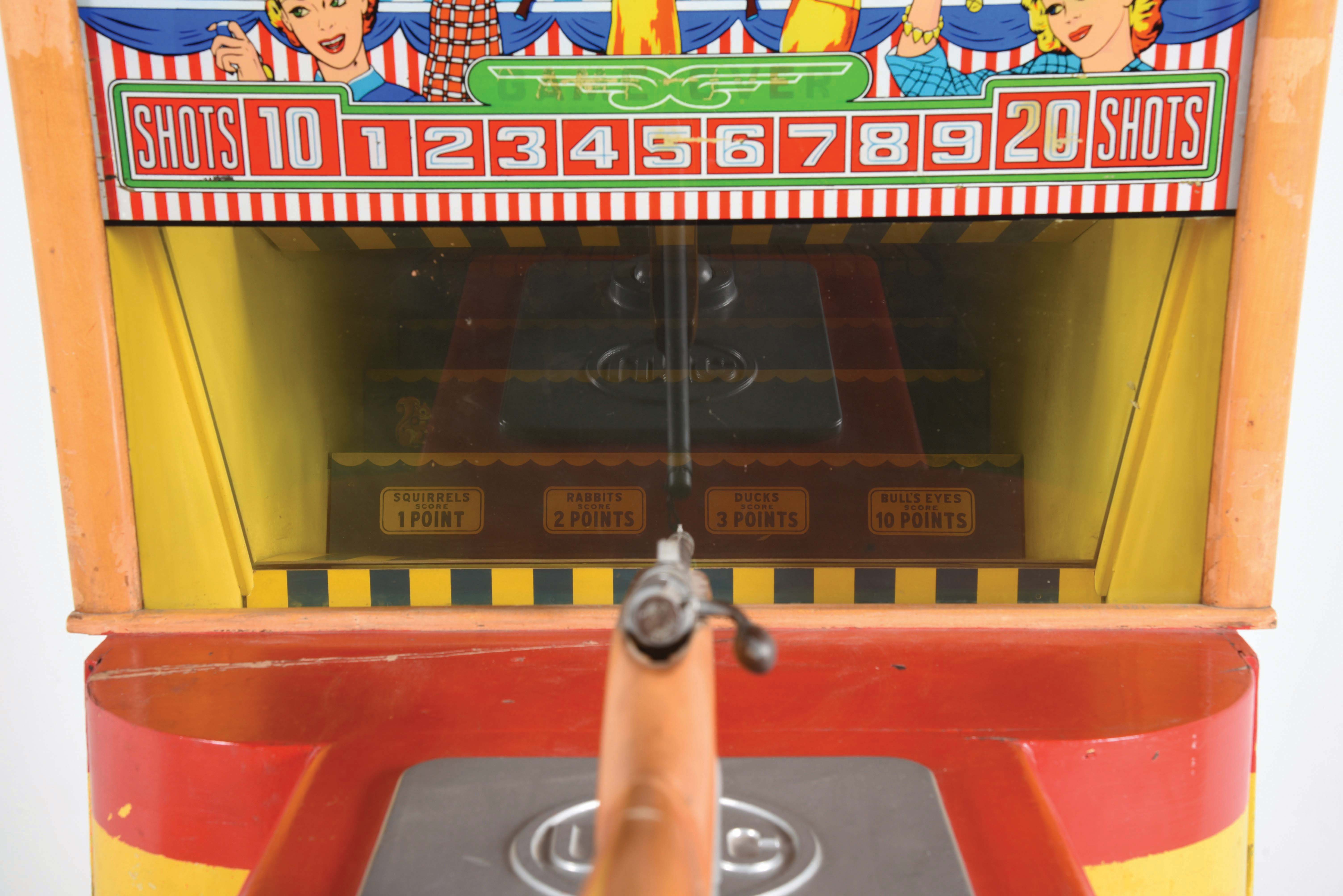 Lot Detail - 10¢ UNITED'S CARNIVAL GUN.