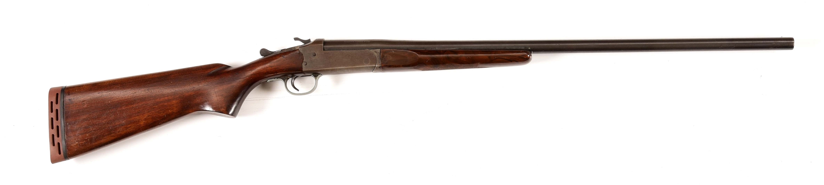 (C) J. STEVENS 107B SINGLE SHOT SHOTGUN.