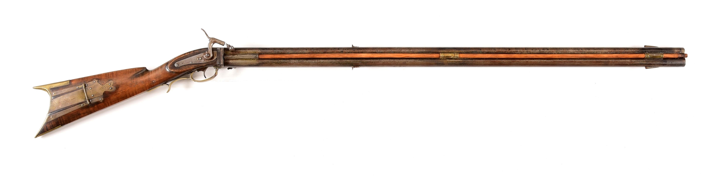 (A)  SWIVEL BREECH KENTUCKY RIFLE.