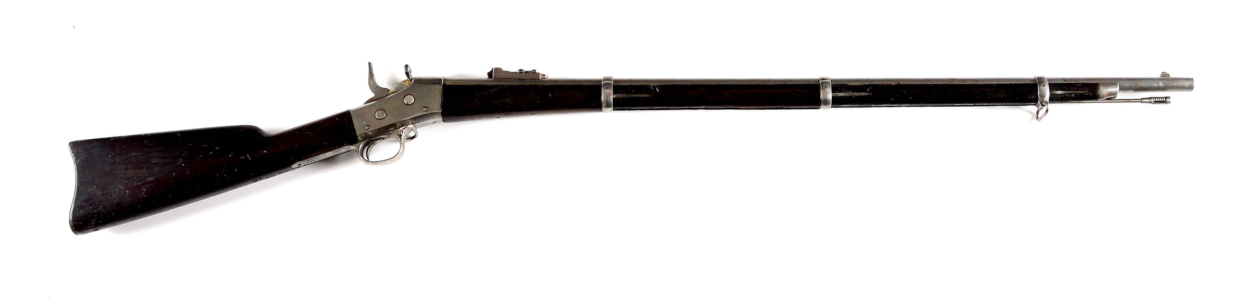 (A) NEW YORK STATE CONTRACT REMINGTON ROLLING BLOCK RIFLE.